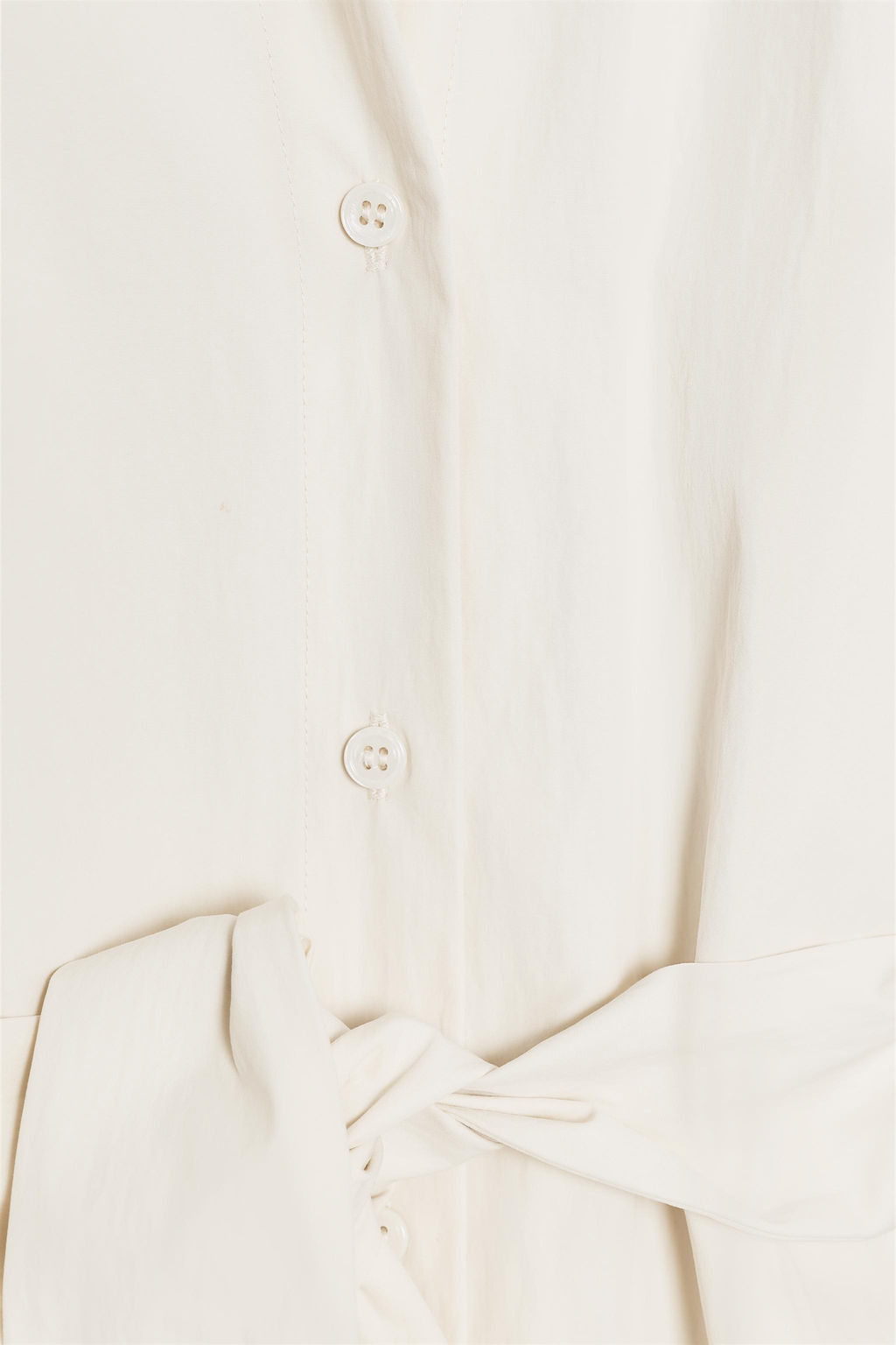 ZW COLLECTION PUFF SLEEVE SHIRT DRESS - Zara фото 8