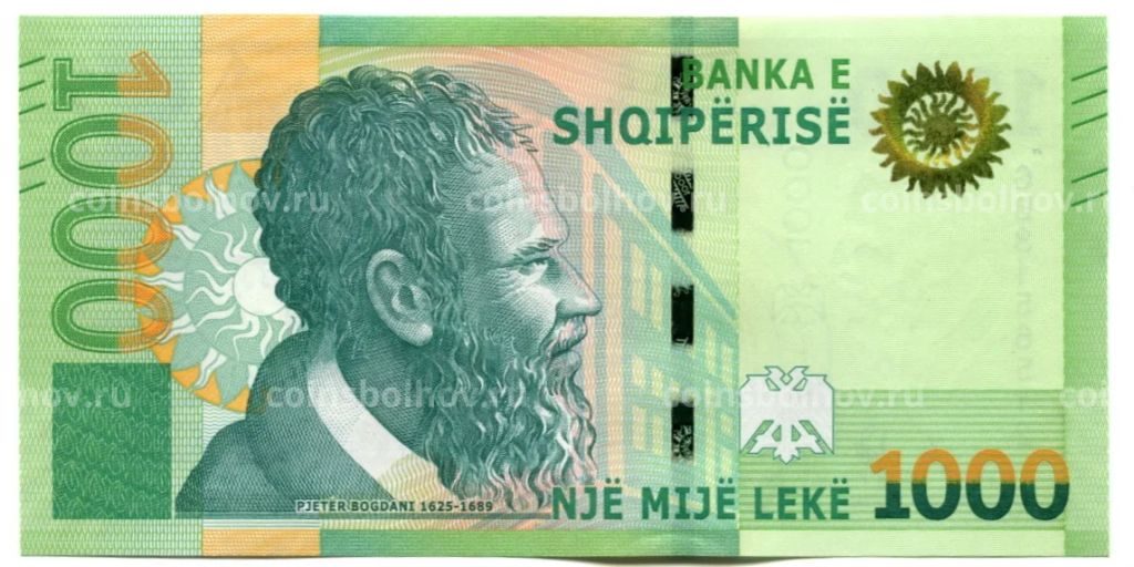 Банкнота 1000 лек 2019 года Албания