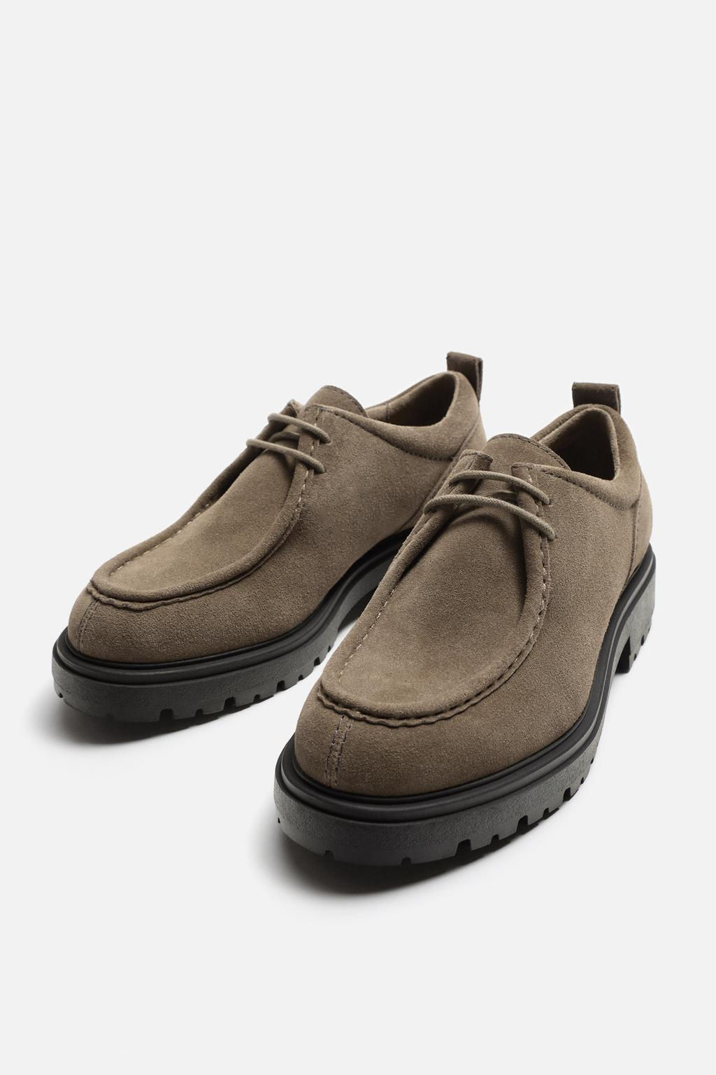 LEATHER SHOES - Zara фото 6