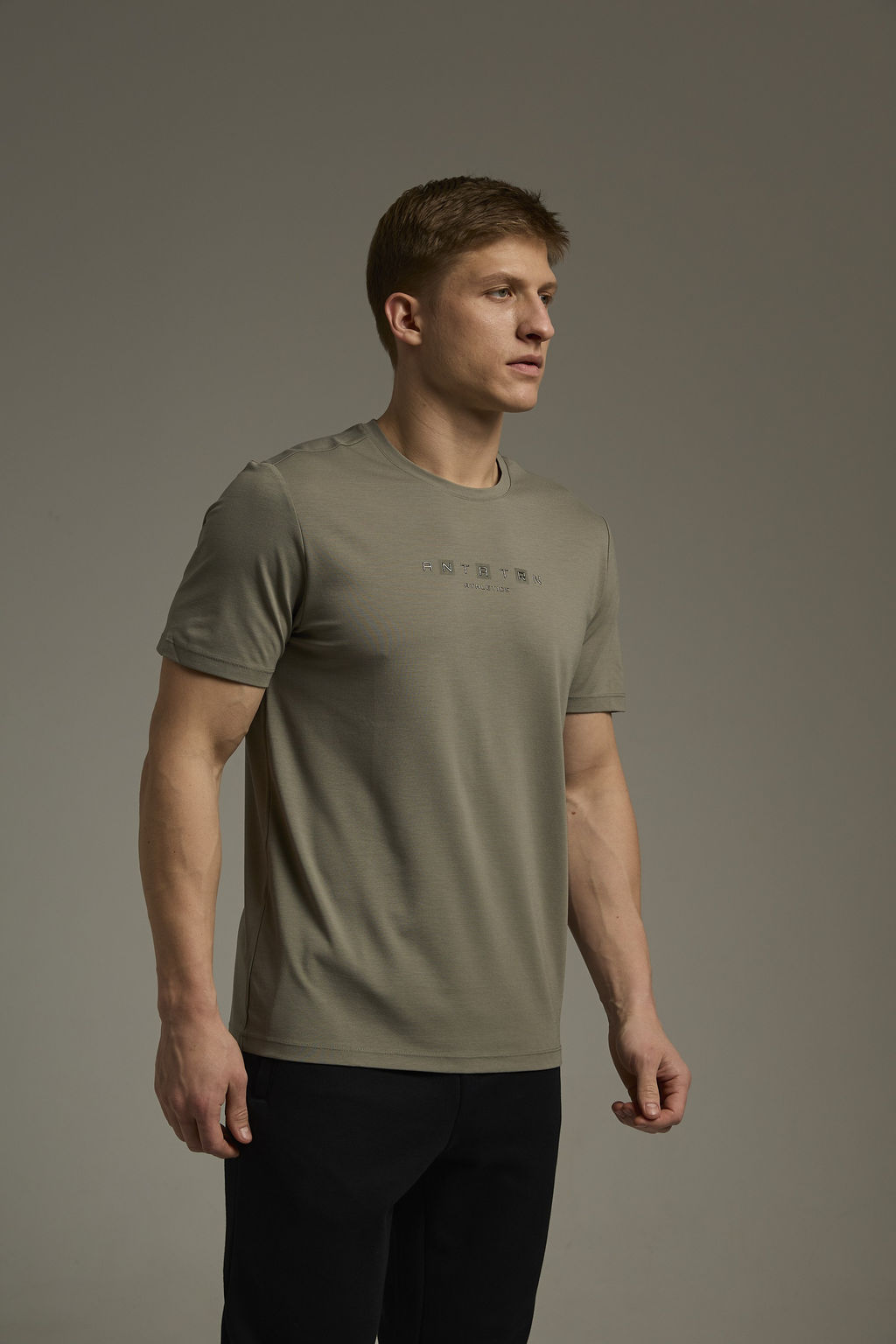 Футболка Серо-зеленый - Anta фото 2