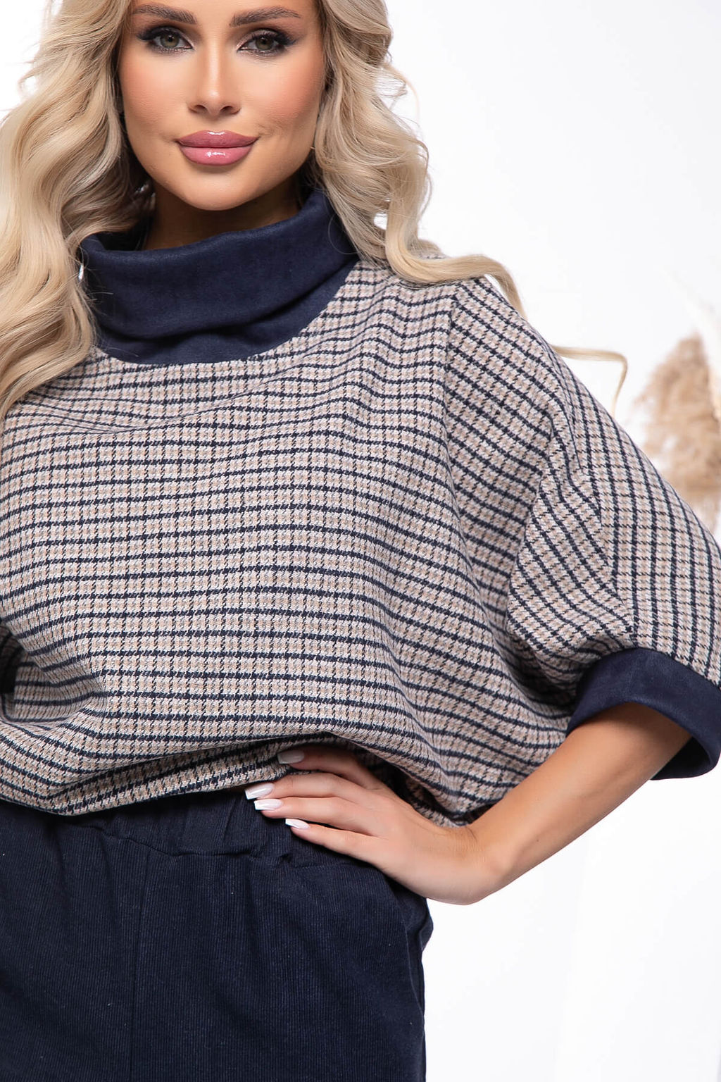 Костюм Барбара (темно-синий) К7723 - Lt collection фото 3