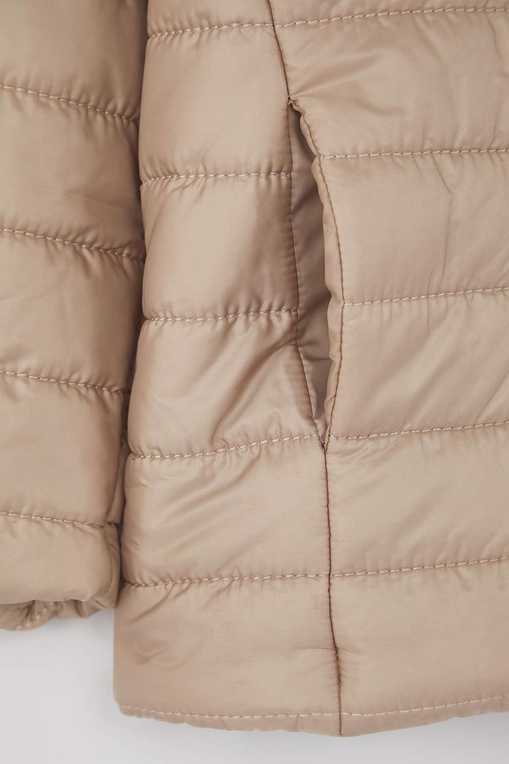 Gold Duz/Basic Kal?n Dik Yaka Regular K?z Cocuk Mont TKDAW26MO00015 - Trendyolmilla фото 3