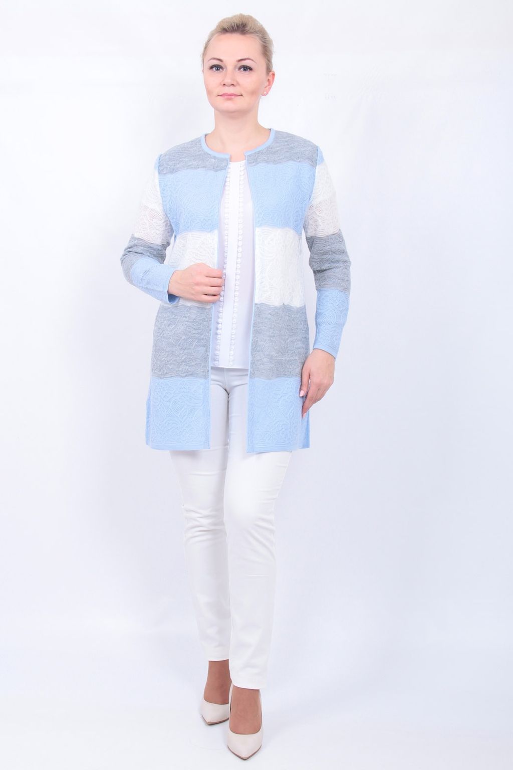 818а жакет женский удл. - Olsarri фото 2