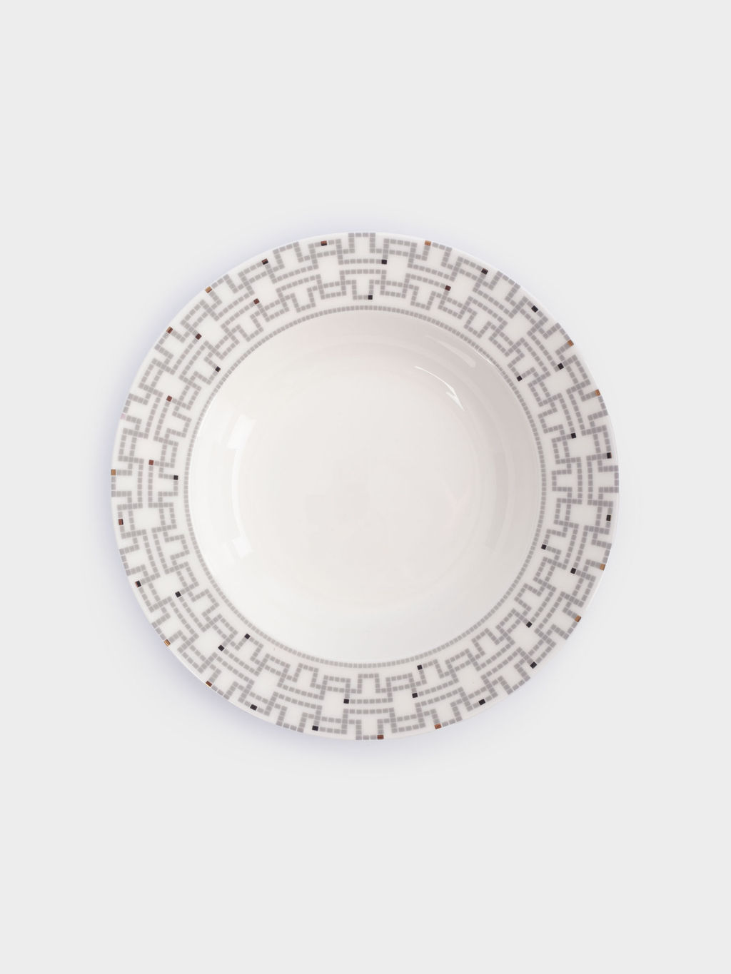 Сервиз обеденный, 6 перс, 18 пр, фарфор F, белый, Орнамент, Greco - Anna lafarg фото 5