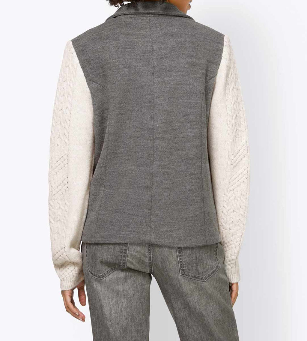 Блейзер, серый - Patrizia dini фото 4