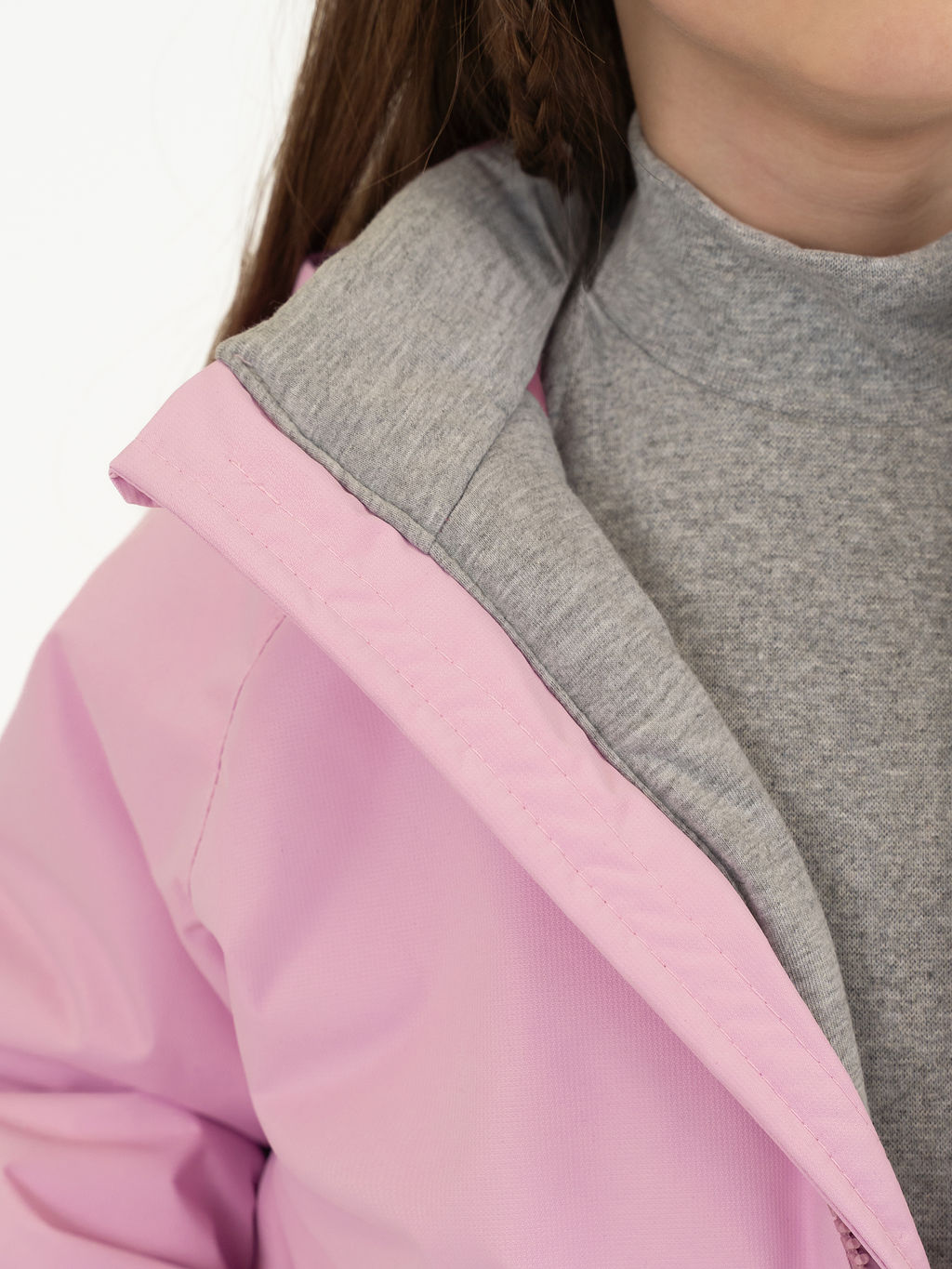 Комбинезон демисезонный светло-розовый 30-042 (98, 56)