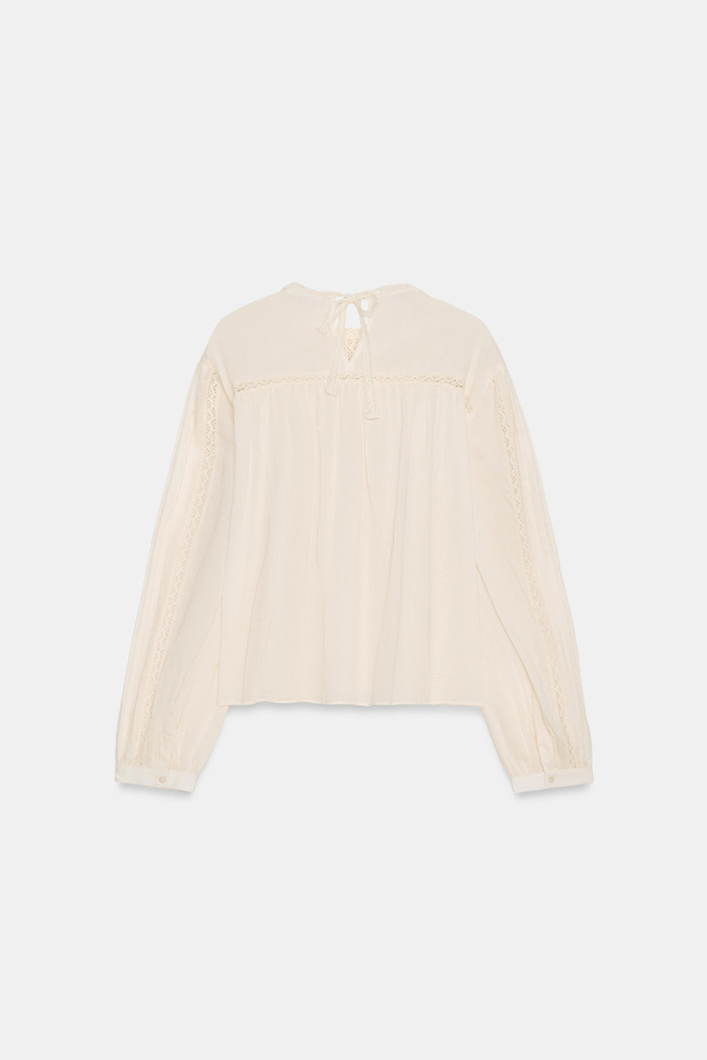 ZW COLLECTION EMBROIDERED SHIRT - Zara фото 6