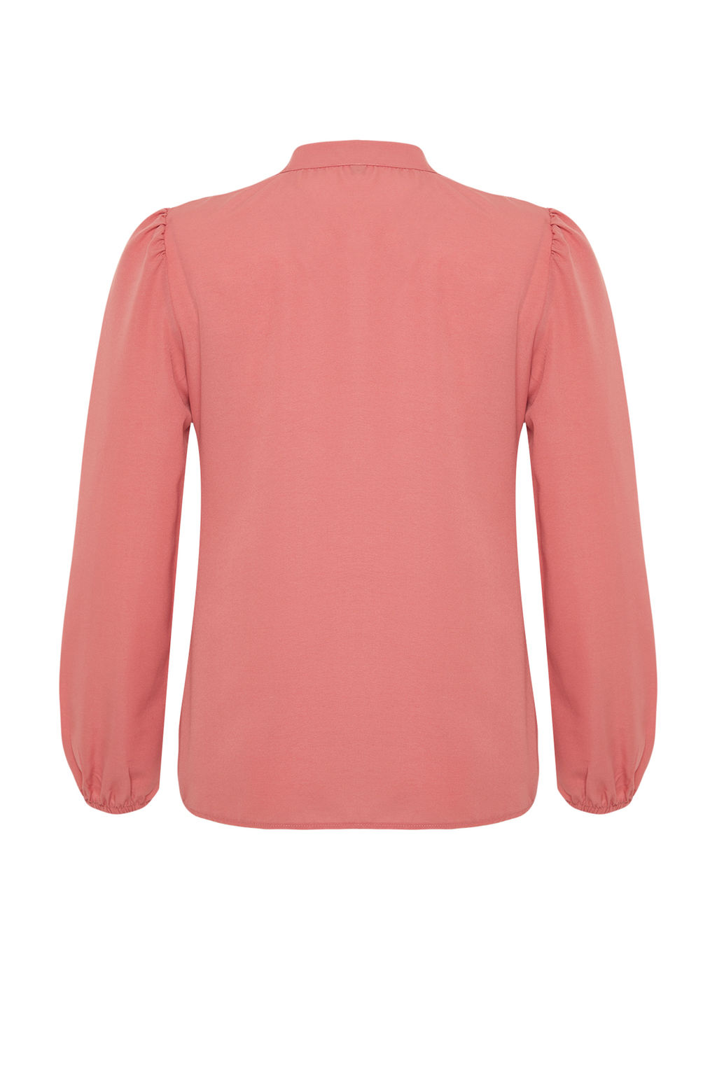 TRENDYOLMILLA Bej Dantelli Pamuklu Regular Normal Kal?p Dokuma Gomlek TWOSS20GO0044 фото 8