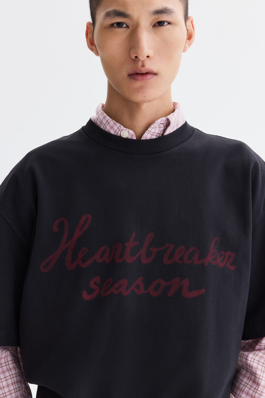 Camiseta con motivo termocr?mico Oversized Fit - H&m фото 3
