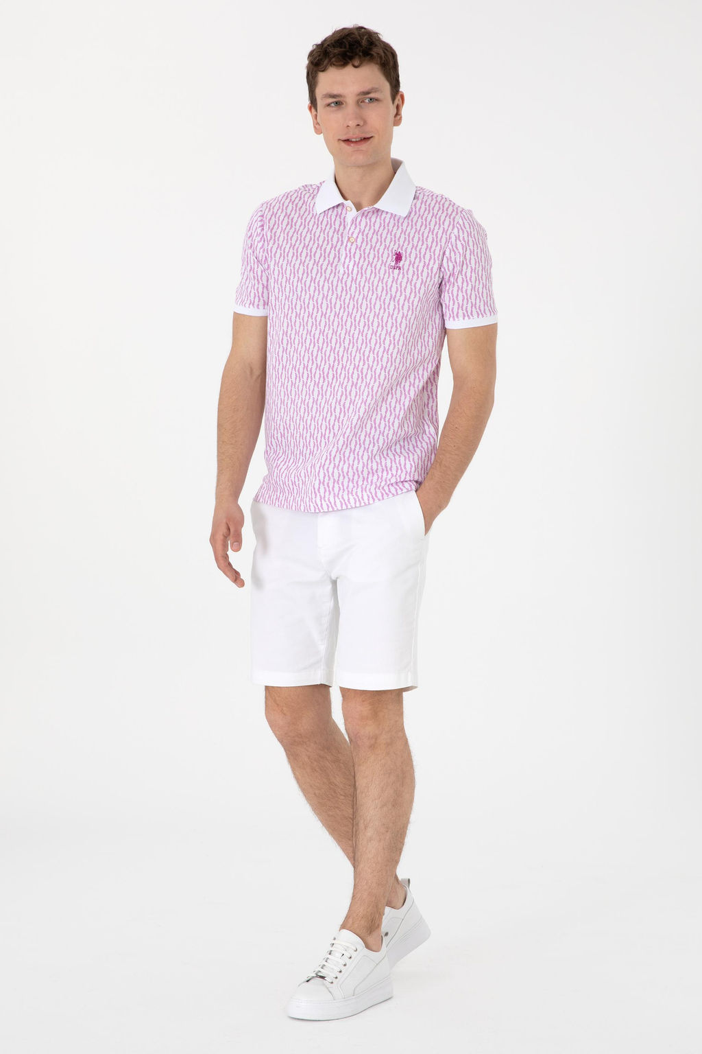 Erkek Regular Fit Polo Yaka Menek_e Ti__rt Sepette S_rpriz _ndirim - U.s. polo assn фото 4