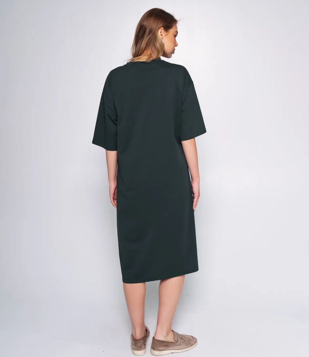 Платье #ОКТ095008, изумрудный - Dommod фото 4