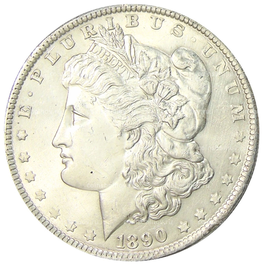 1 доллар 1890 года США Доллар Моргана
