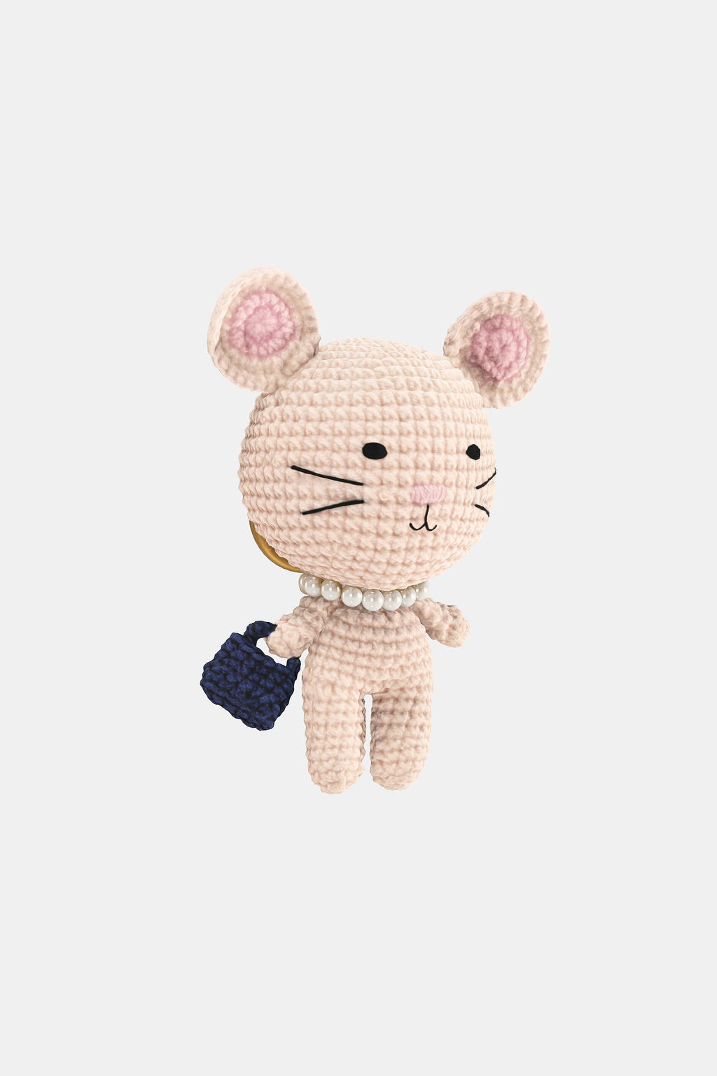 LITTLE MOUSE CHARM KEY RING