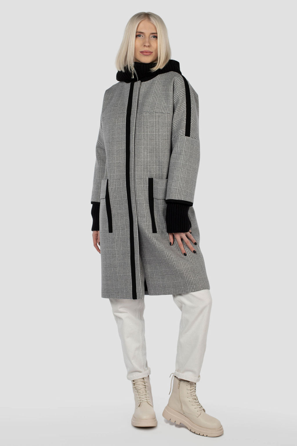 Пальто женское демисезонное - El podio фото 13