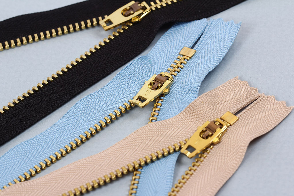 Молния Металл JIN 4B 20 см бронза № 1 Тип 4 10 шт Gamma