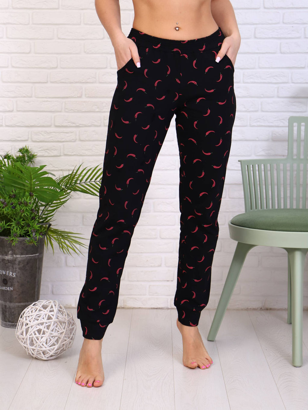 Брюки женские, модель 162, трикотаж (Перчик) - Ивановотекстиль фото 7