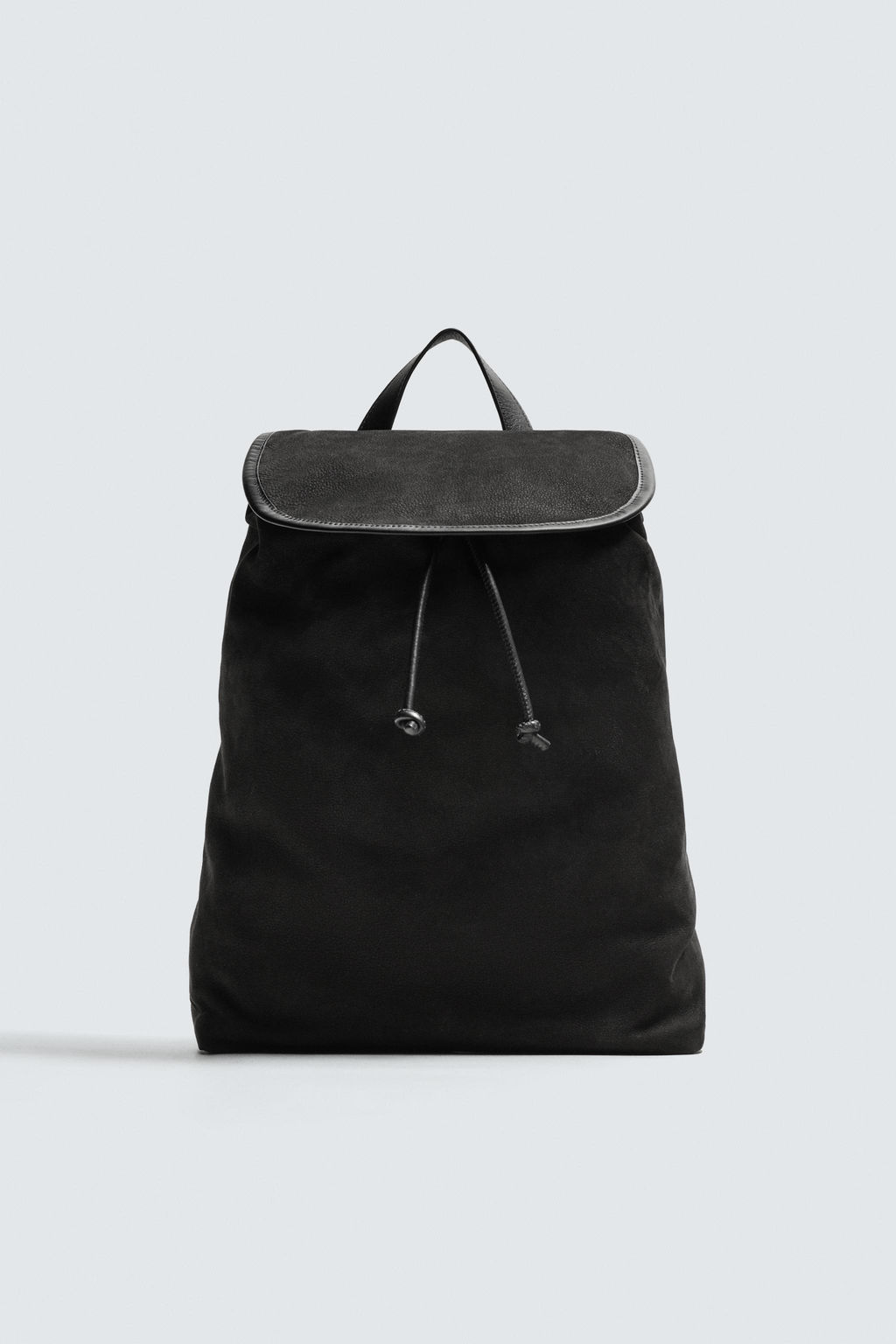 LEATHER BACKPACK - Zara фото 9