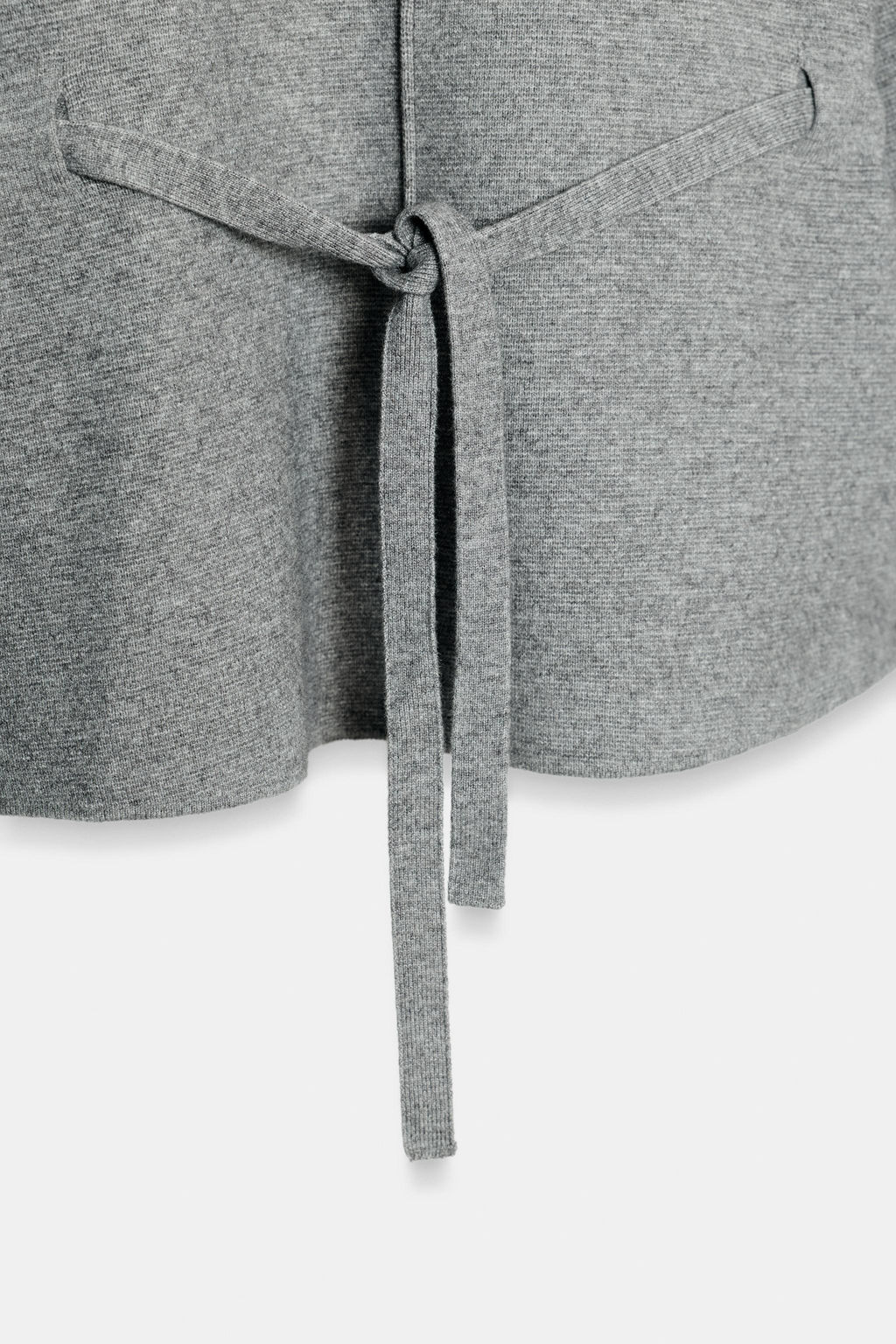KNIT JUMPER WITH DRAWSTRING - Zara фото 18