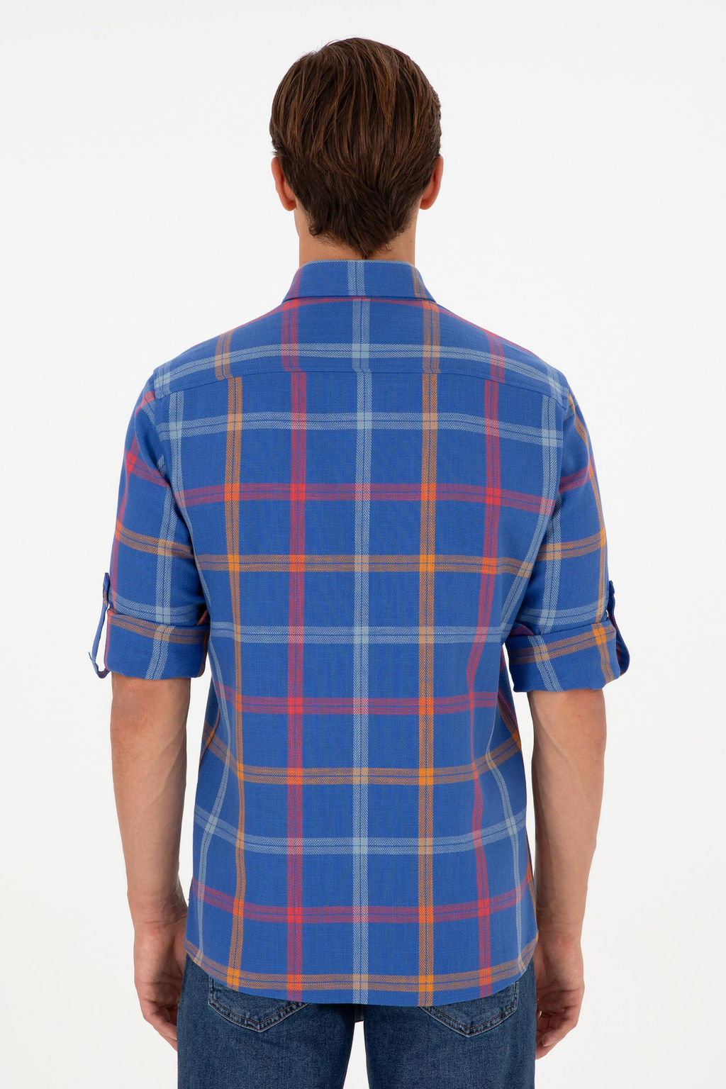 Мужская рубашка Saks с длинным рукавом Неожиданная скидка в корзине - U.s. polo assn фото 5