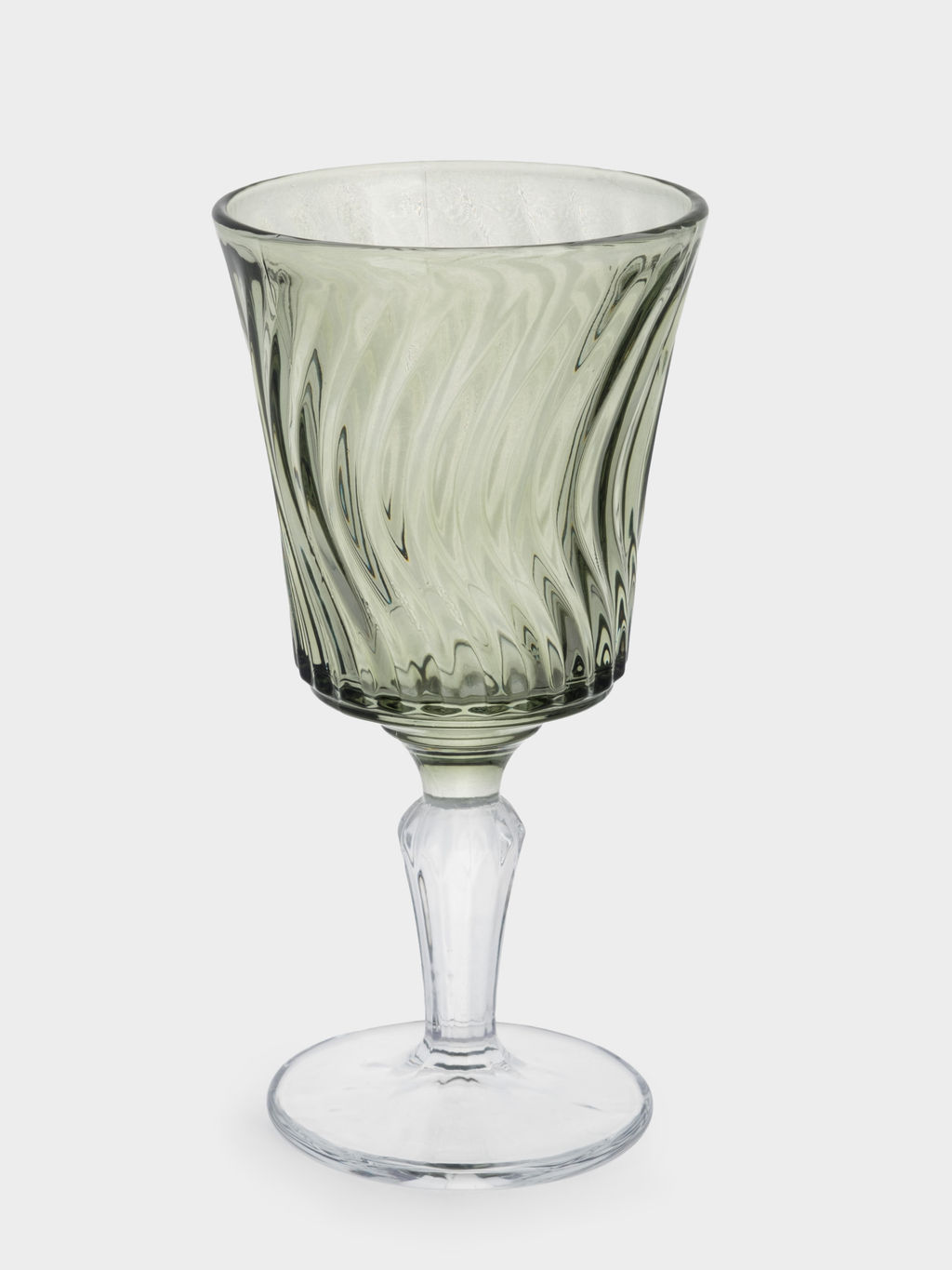 Бокал-кубок для вина, 270 мл, стекло Р, зеленый, Guitar - Anna lafarg фото 2