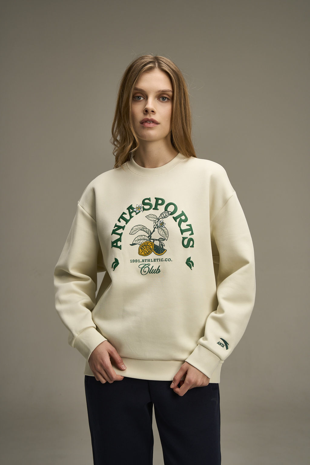 Свитшот Бледно-желтый