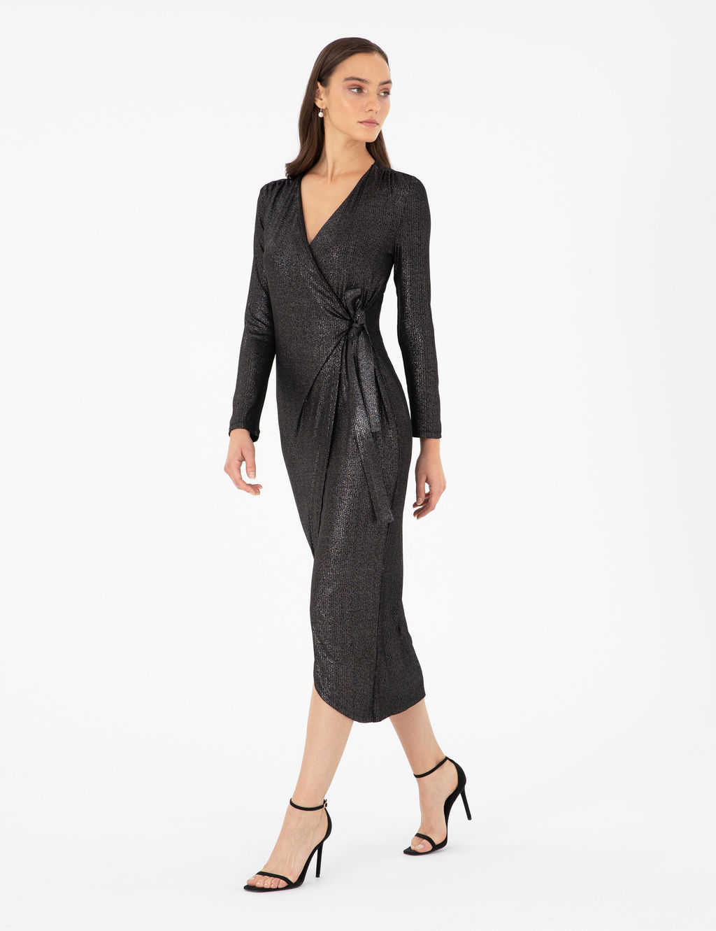 Siyah Slim Fit _rme Elbise