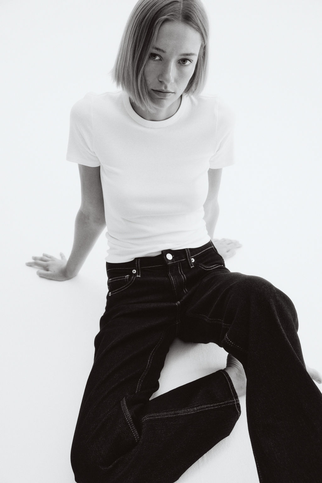 Bootcut High Jeans - H&m фото 5
