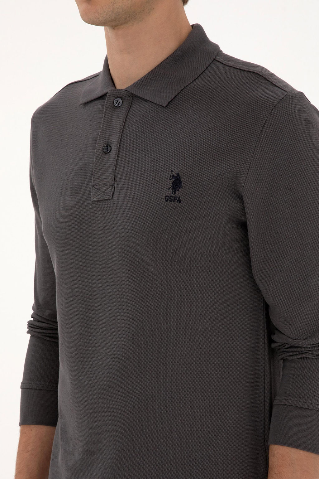 Erkek Gri Basic Sweatshirt Sepette S_rpriz _ndirim - U.s. polo assn фото 7
