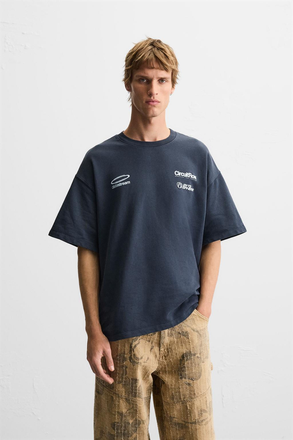 GRAPHIC PRINT SWEATSHIRT - Zara фото 2