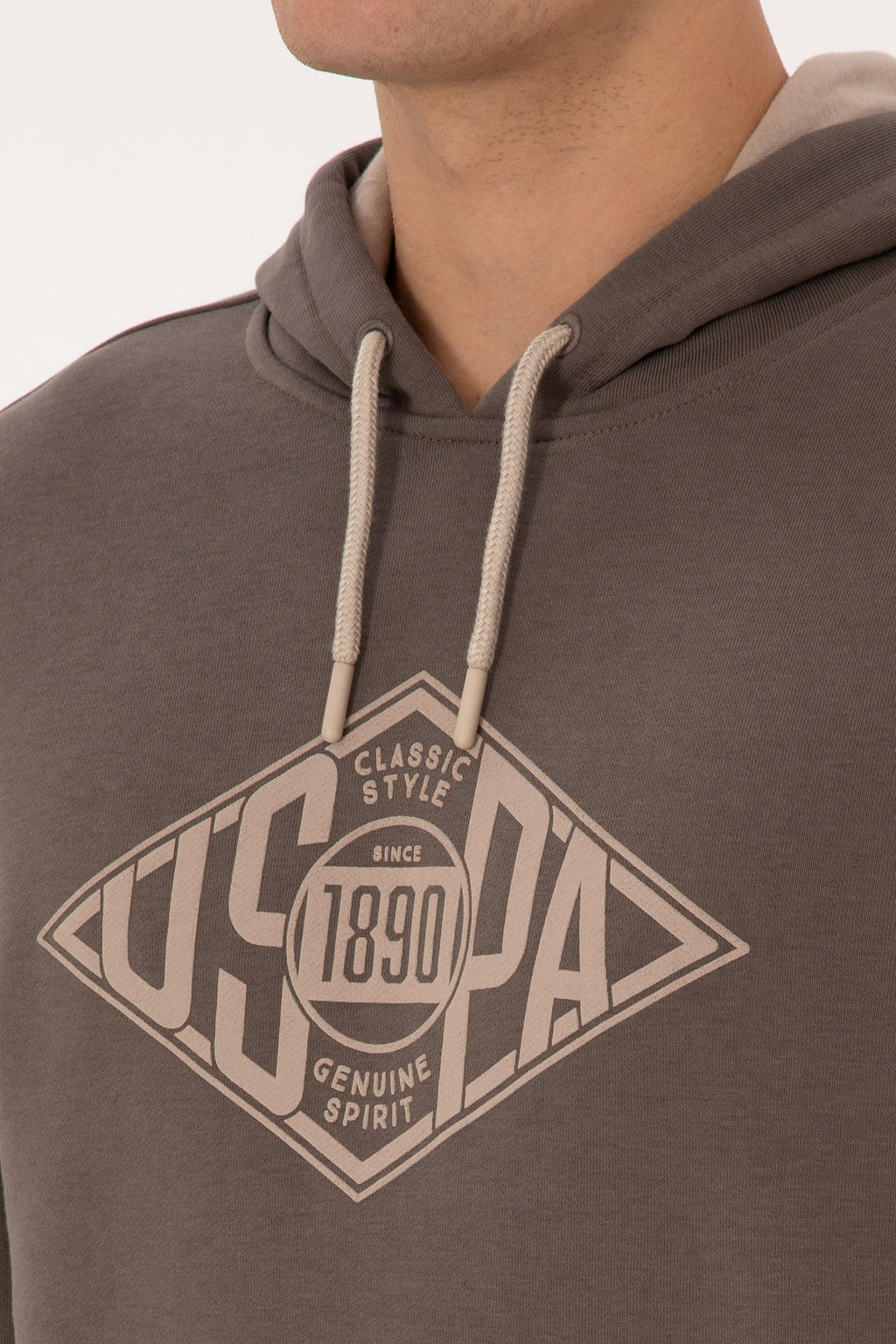 Erkek Vizon Sweatshirt