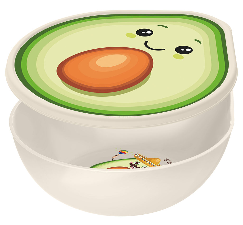 Контейнер для хранения с декором 0,4л арт.2211555,2211528, 2211527