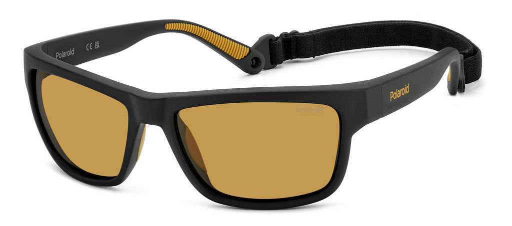 Солнцезащитные очки POLAROID PLD 7031/S Чёрный, мужские