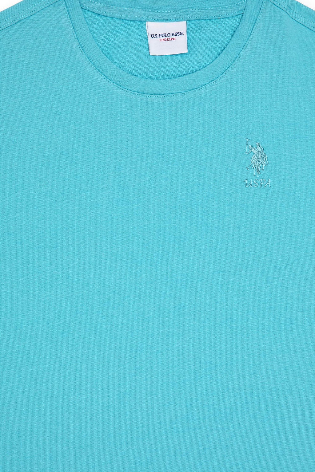 U. S. Polo Assn / Мятная футболка с круглым вырезом для девочек - U.s. polo assn фото 3