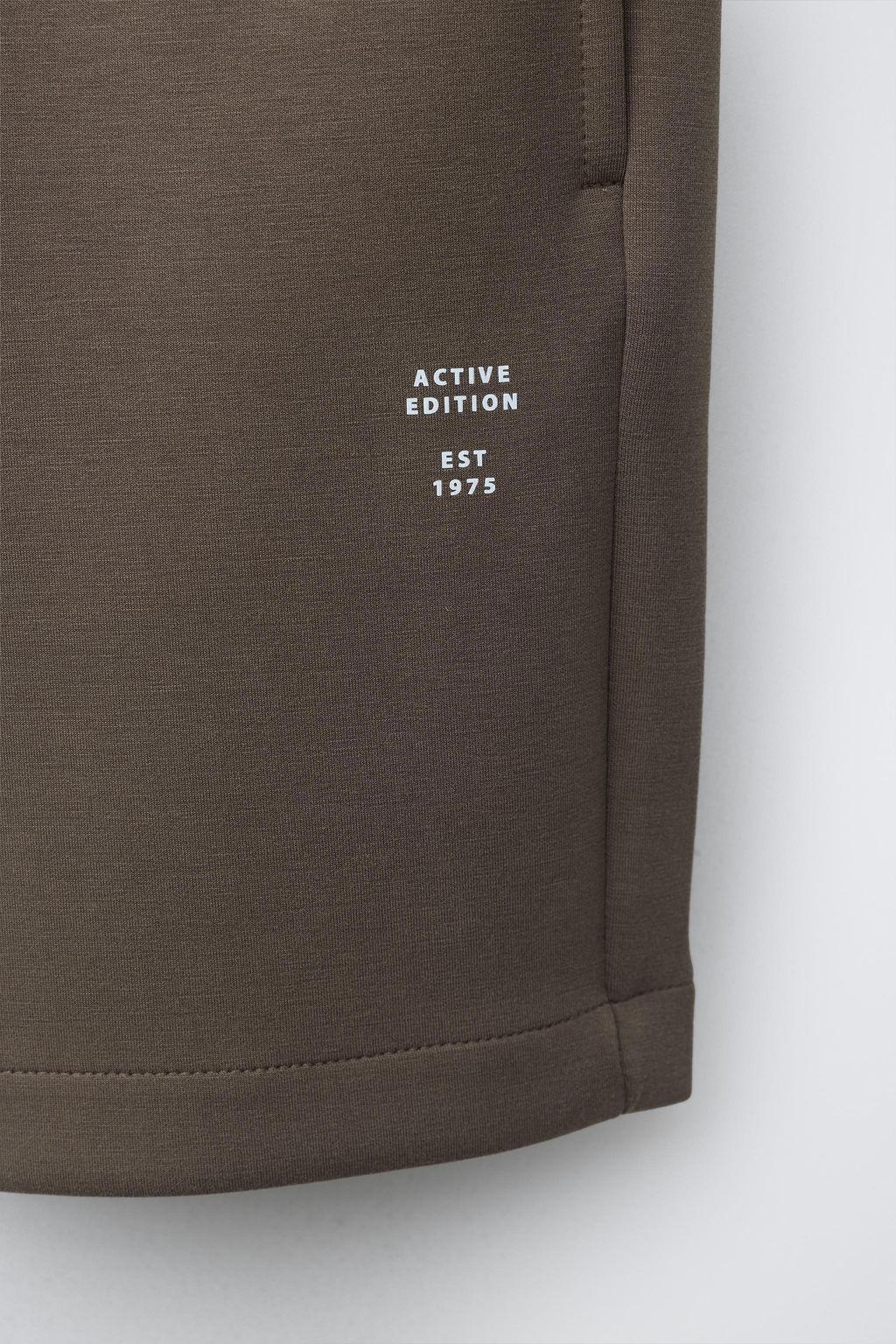 BERMUDA TEXTO SPORTY / Marr?n - Zara фото 6