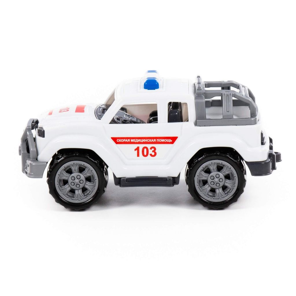 Автомобиль Легионер-мини скорая помощь (в сеточке) - Полесье фото 2