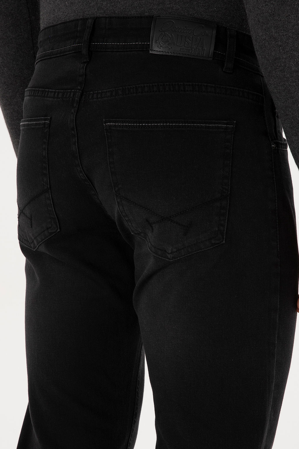 Erkek Siyah Slim Fit Jean Pantolon - U.s. polo assn фото 12
