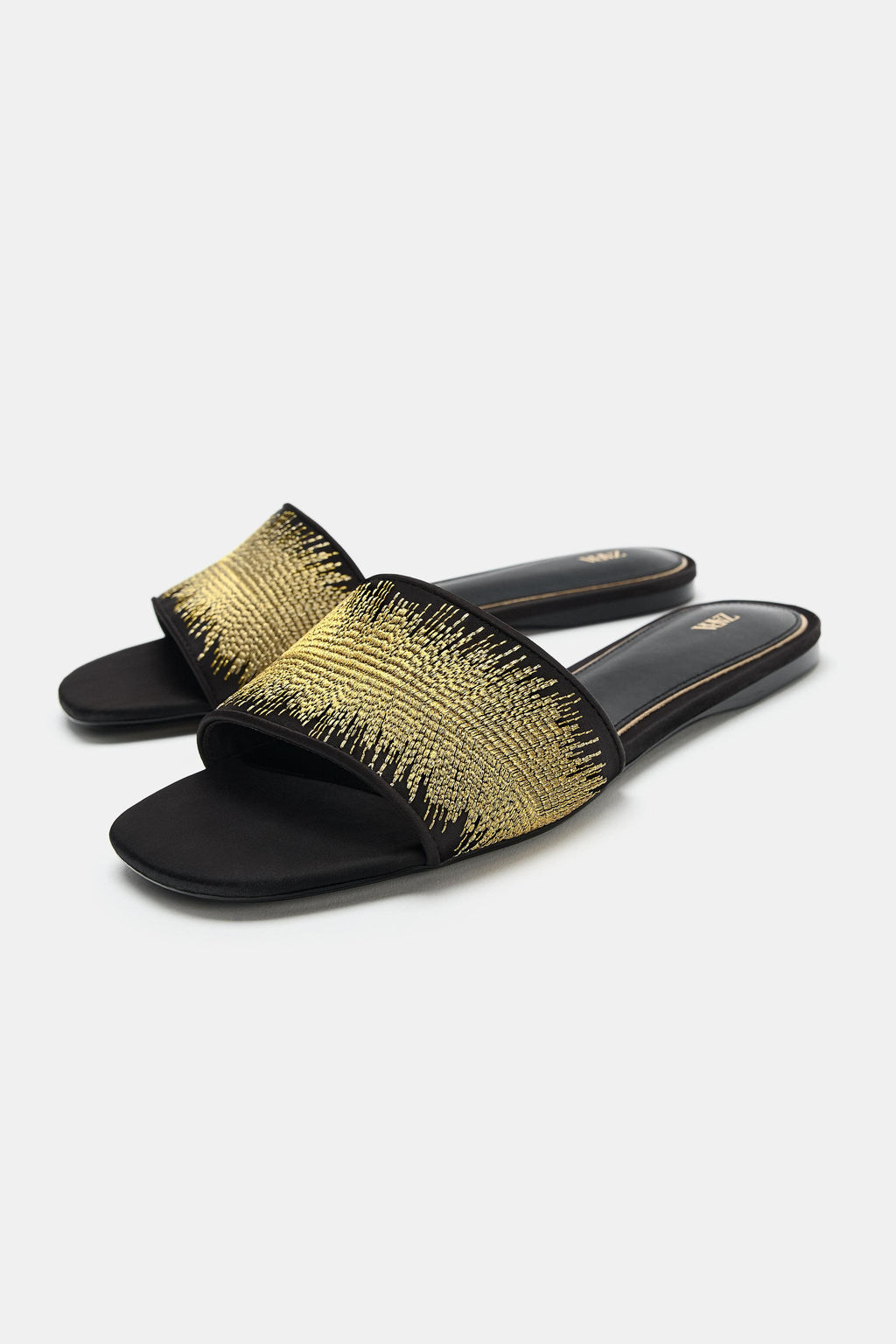 SANDALIA PLANA METALIZADA / Multicolor - Zara фото 2