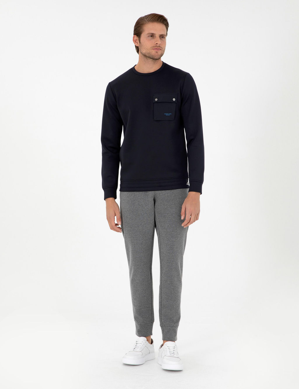 Lacivert Regular Fit Sweatshirt - Pierre cardin фото 4