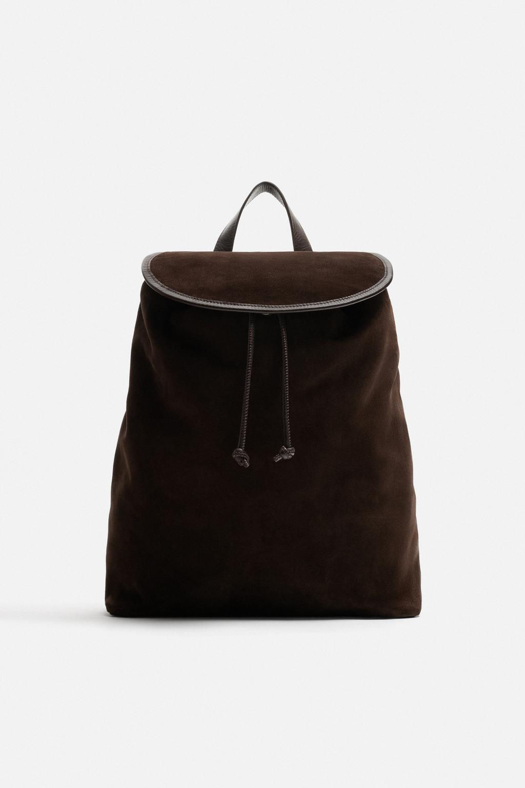 LIMITED EDITION LEATHER BACKPACK - Zara фото 3