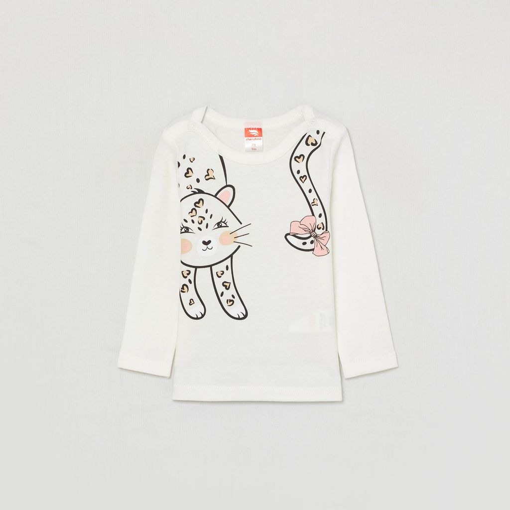 CRB wear/CWNG 62943-21-299 Джемпер для девочки, экрю/Ex.Cherubino  фото 2
