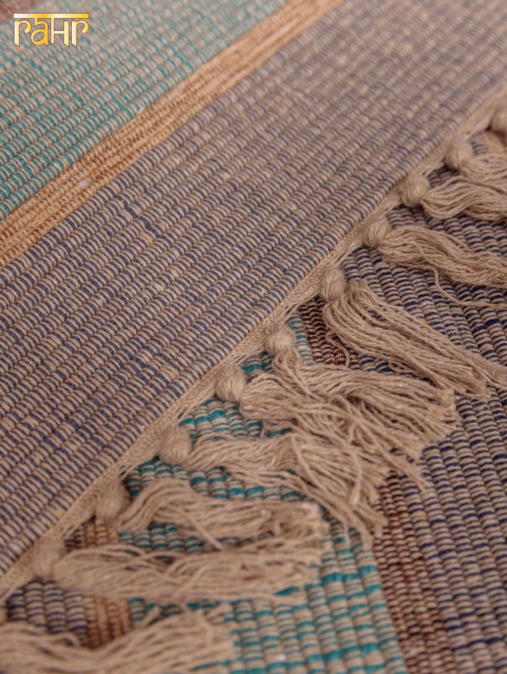 Коврик самотканный х/б 60*90см №703/33/1 - Ганг фото 3