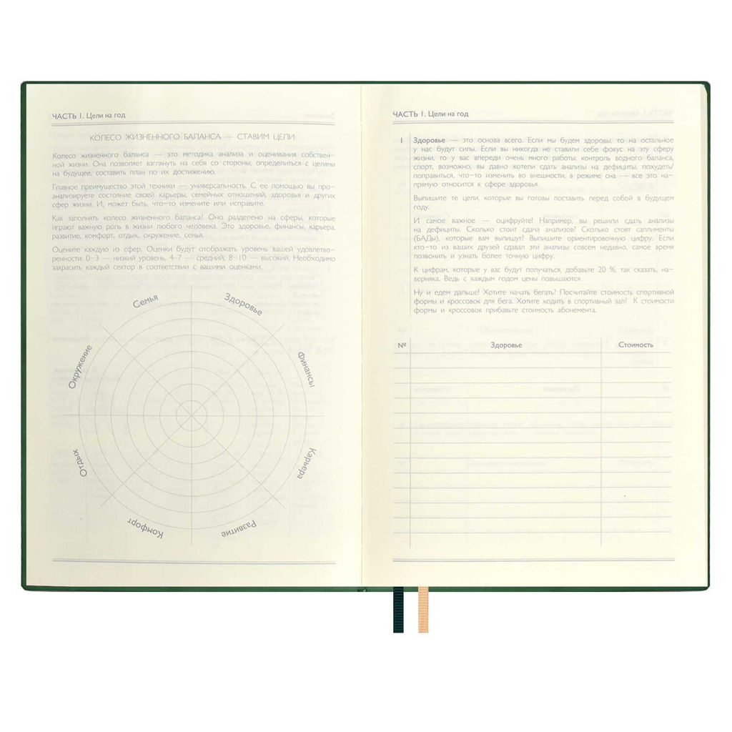 Ежедневник недатированный ESCALADA, #проМани, А5, 160 л., арт. 64004/ 15 ТИВОЛИ ЗЕЛЁНЫЙ  фото 8