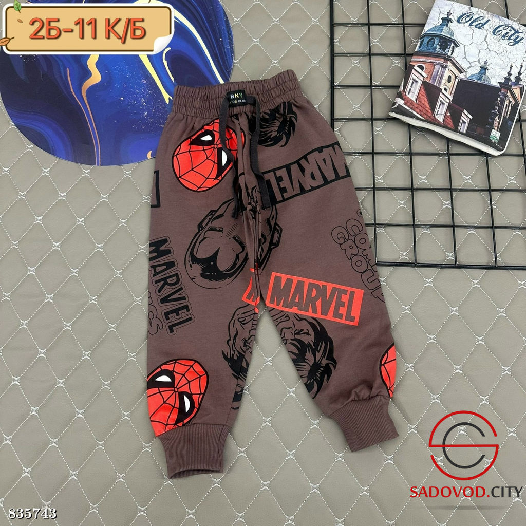 Штаны спортивные с рисунком