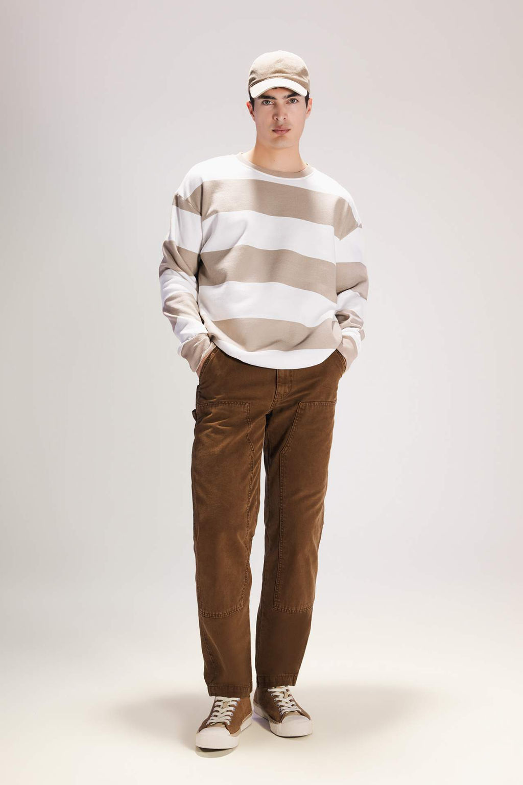 Gabardin Pantolon Wide Leg Duz Paca Cepli - Defacto фото 2