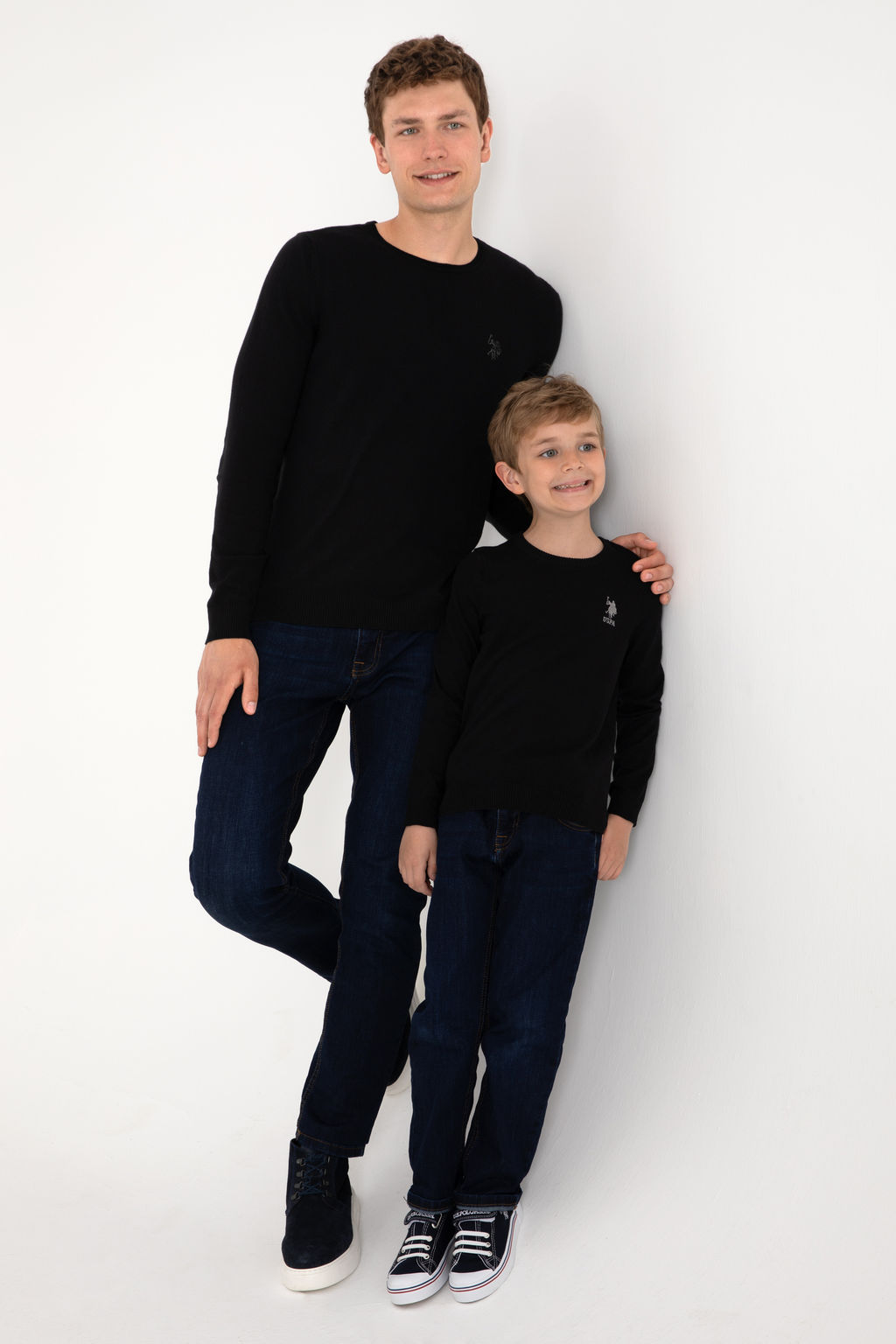 Erkek Siyah Basic Kazak - U.s. polo assn фото 2