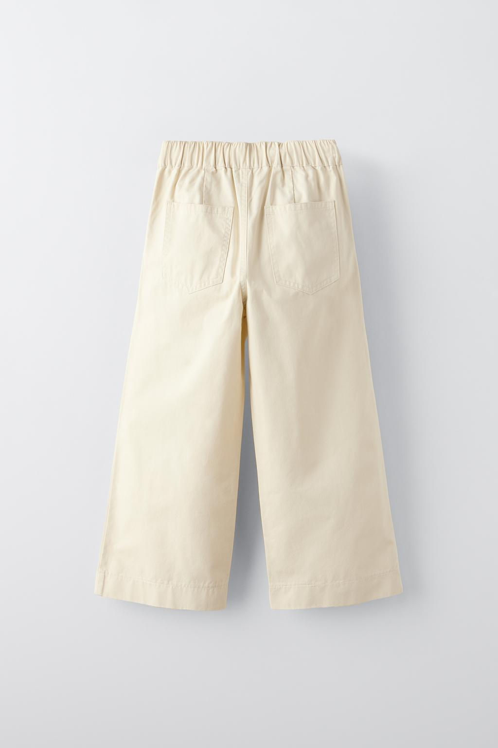 WIDE-LEG TROUSERS - Zara фото 6