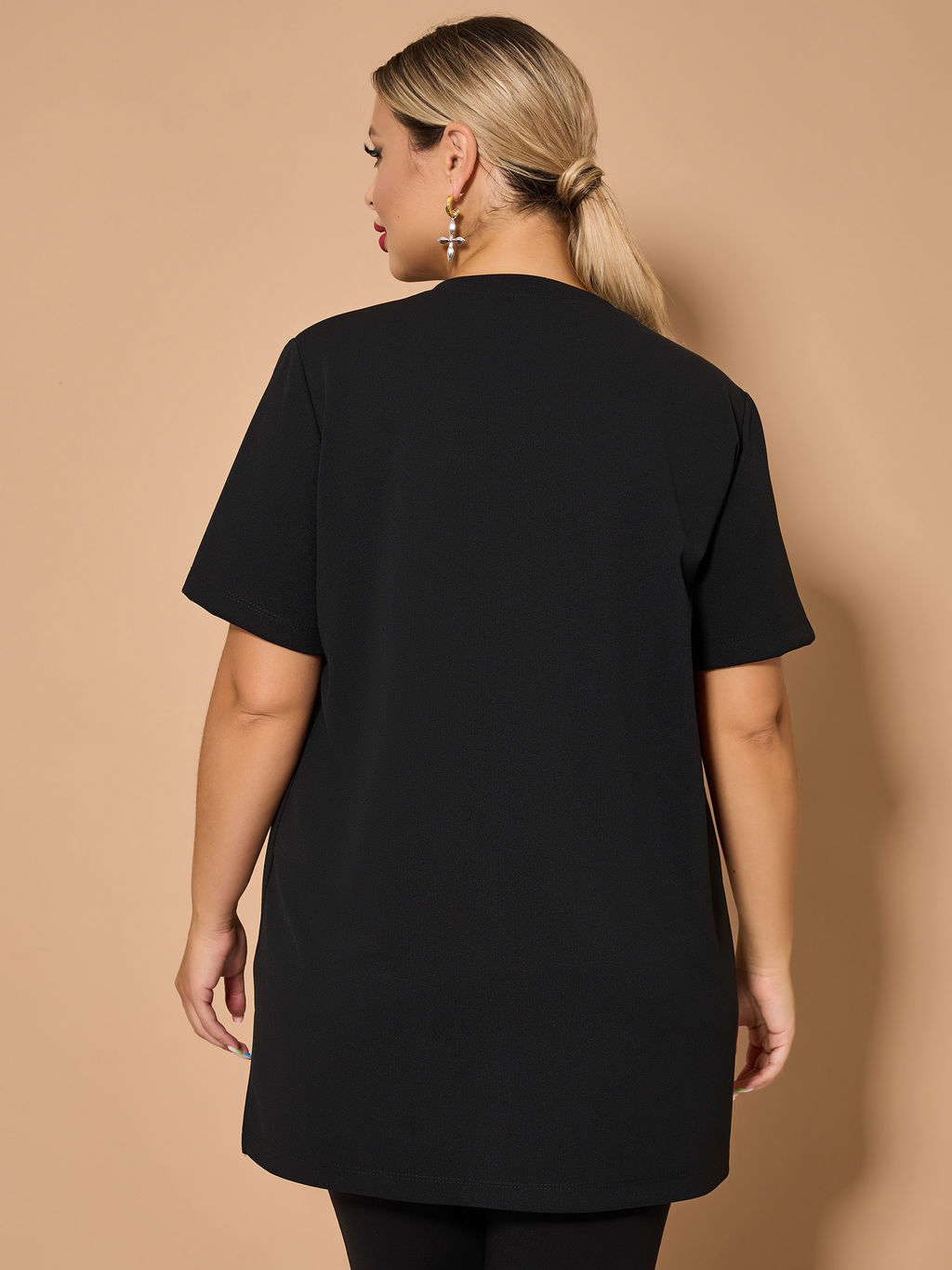 Туника 0280-1 чёрный - Dora фото 21