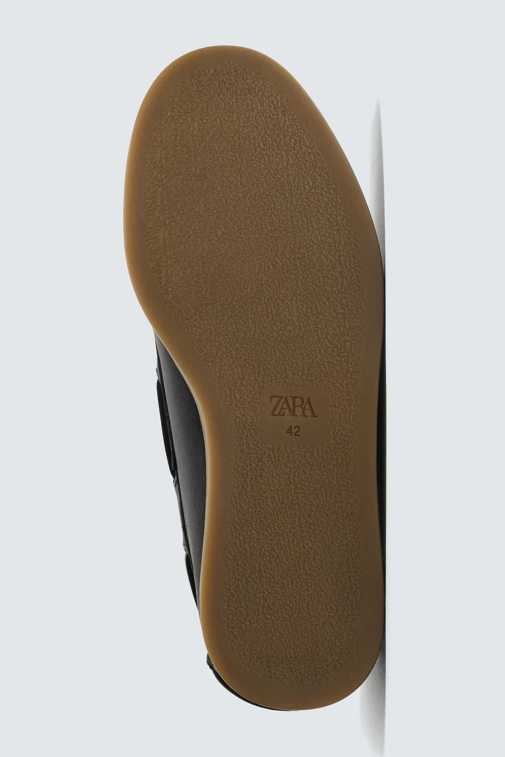 ZAPATO N?UTICO PIEL / Negro - Zara фото 4