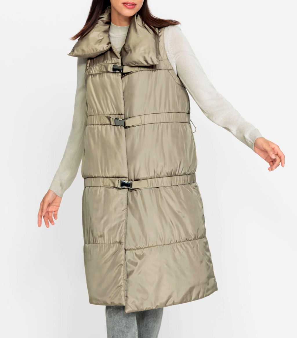 Жилет 2 в 1, цвета кунжута - Heine фото 3