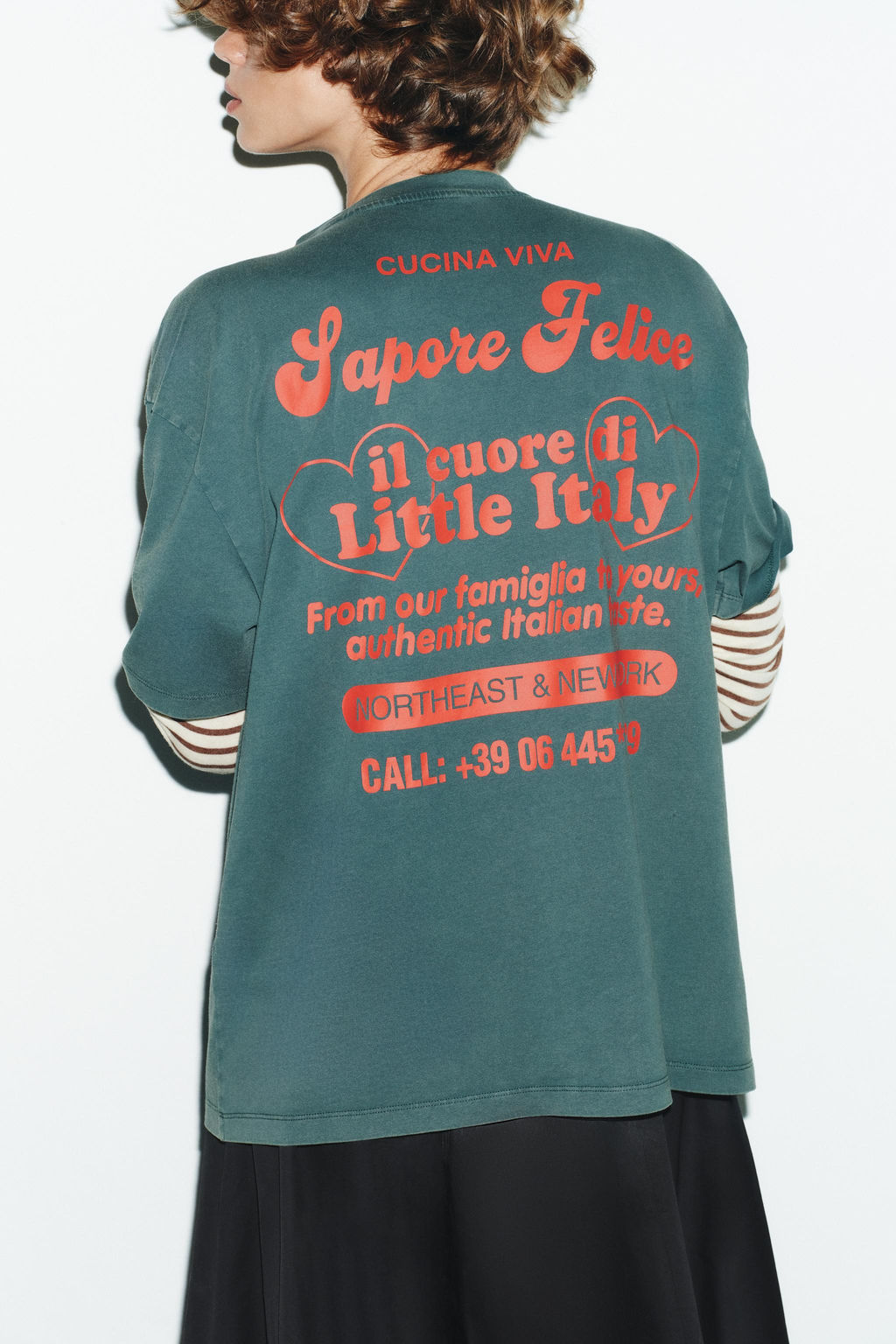 SLOGAN PRINT T-SHIRT - Zara фото 4